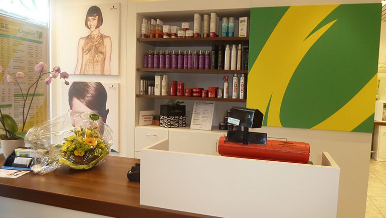 Orinad Coiffeur Zürich Schaffhauserplatz Theke