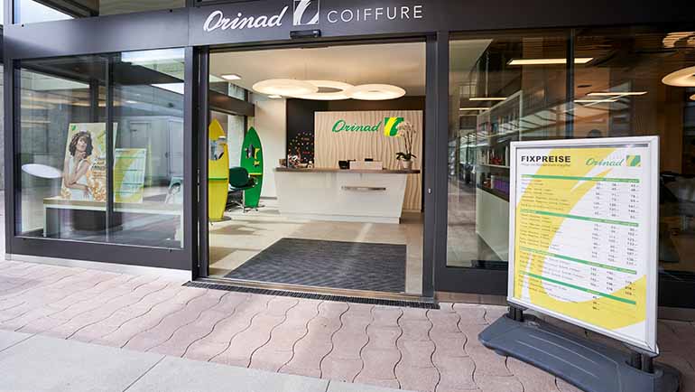 Filiale Zürich Witikon Coiffure Orinad