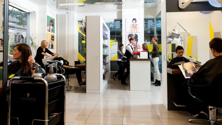 Orinad Coiffeur Zürich Löwenstrasse, Innenansicht
