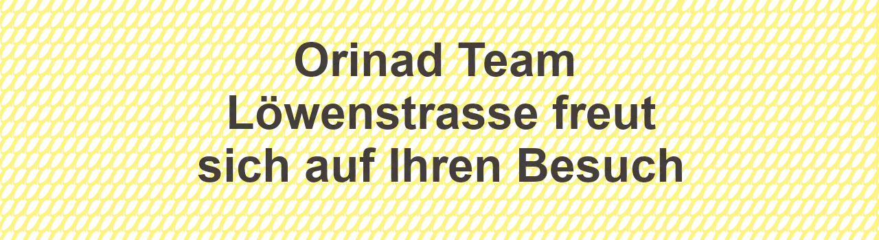 Orinad Zürich Löwenstrasse Header